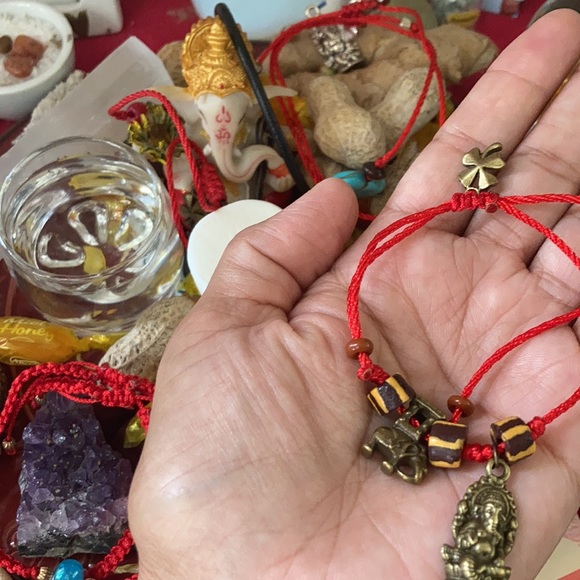 Ganesh Hindu Lord Prosperity, Luck bracelet - Picture 10 of 17